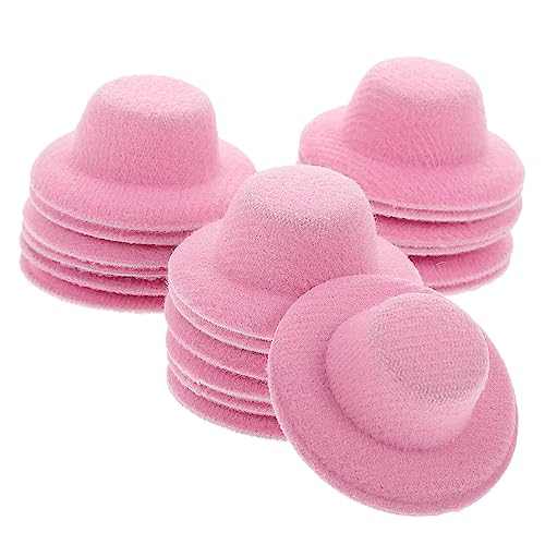 BESTonZON 20St Mini-Hut Cowgirl-Hut-Miniatur Mini-Fiesta-Sombrero-Hut So tun, als ob Sie Puppenhausdekor würden für kinderspielzeug Miniaturhut Puppenhüte Stoff Rosa BESTonZON 20St Mini-Hut Cowgirl-Hut-Miniatur Mini-Fiesta-Sombrero-Hut So tun, als ob Sie Puppenhausdekor würden für kinderspielzeug Miniaturhut Puppenhüte Stoff Rosa von BESTonZON