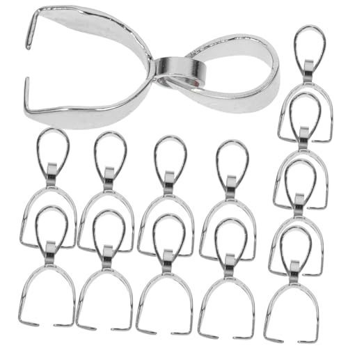 BESTonZON 20stücke Anhängerschlaufen Und Clips Für Schmuckherstellung Verbindungsstücke Für Und Armbänder Langlebig Und Rostfrei Für Diy Projekte BESTonZON 20stücke Anhängerschlaufen Und Clips Für Schmuckherstellung Verbindungsstücke Für Und Armbänder Langlebig Und Rostfrei Für Diy Projekte von BESTonZON