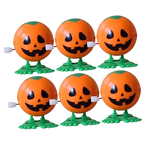 BESTonZON 24 Stck. Teiliges Halloween Aufziehspielzeug Kürbis aus Kunststoff Mechanisches Wind Up ohne Batterie Lustiges Party Accessoire für Lustige Halloween Mitgebsel BESTonZON 24 Stck. Teiliges Halloween Aufziehspielzeug Kürbis aus Kunststoff Mechanisches Wind Up ohne Batterie Lustiges Party Accessoire für Lustige Halloween Mitgebsel von BESTonZON