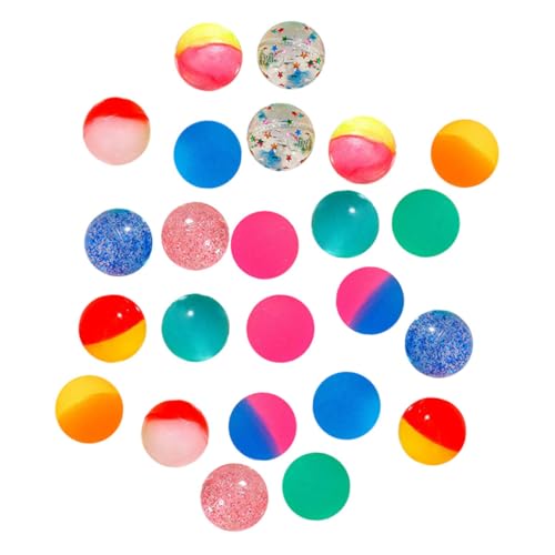 BESTonZON 24 Stück Teiliges Bunte Elastische Hüpfbälle aus Robustem Kleine Spielbälle als Mitgebsel für Kindergeburtstag Partyspaß und Stressabbau BESTonZON 24 Stück Teiliges Bunte Elastische Hüpfbälle aus Robustem Kleine Spielbälle als Mitgebsel für Kindergeburtstag Partyspaß und Stressabbau von BESTonZON