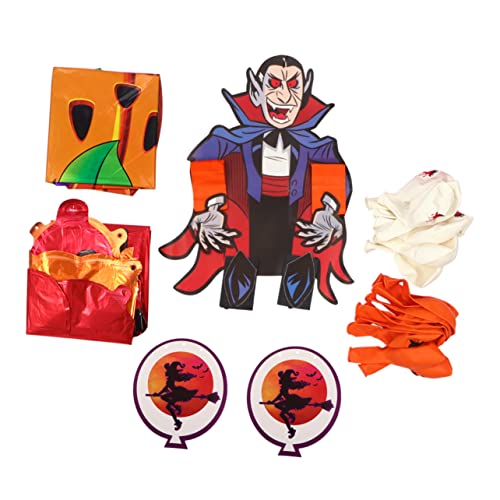 BESTonZON 25 Teiliges Set Halloween Dekorationen Halloween Luftballons Halloween Dekoration Aluminiumfolie Halloween Party Luftballons Aluminiumfolie von BESTonZON
