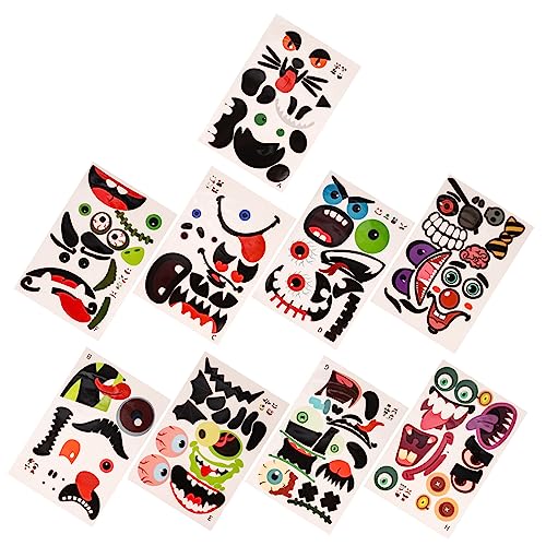 BESTonZON 27 Blatt Teiliges Halloween Kürbis Gesicht Sticker Selbstklebend Lustige und Vielfältige Designs für Diy Bastelarbeiten und Gruselige Partydekorationen Kinderfreundlich und Einfach BESTonZON 27 Blatt Teiliges Halloween Kürbis Gesicht Sticker Selbstklebend Lustige und Vielfältige Designs für Diy Bastelarbeiten und Gruselige Partydekorationen Kinderfreundlich und Einfach von BESTonZON