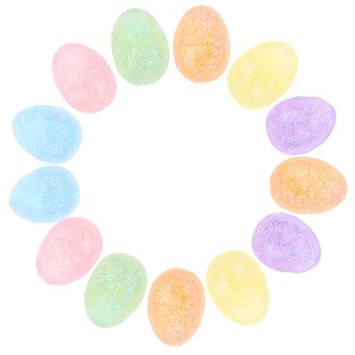 BESTonZON 3 Ostereier teigroller ostern osterbastelei easter eggs geldgeschenke verpacken ostern Osterdekoration für Einkaufszentren schäumt Ei Osterei- Miniatur-Glitzer-Ei Schaum BESTonZON 3 Ostereier teigroller ostern osterbastelei easter eggs geldgeschenke verpacken ostern Osterdekoration für Einkaufszentren schäumt Ei Osterei- Miniatur-Glitzer-Ei Schaum von BESTonZON