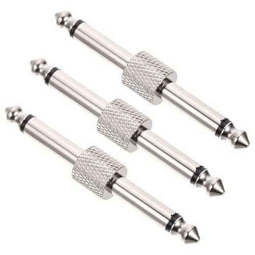 BESTonZON 3 Stück Teiliges Gerader Effektpedal adapter aus Langlebigem Vernickeltem Messing Kompakter Audio koppler für Gitarren effektgeräte Platzsparend und Kompatibel mit Meisten Marken BESTonZON 3 Stück Teiliges Gerader Effektpedal adapter aus Langlebigem Vernickeltem Messing Kompakter Audio koppler für Gitarren effektgeräte Platzsparend und Kompatibel mit Meisten Marken von BESTonZON