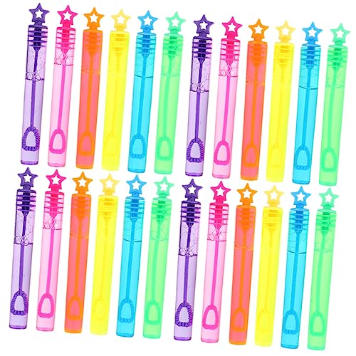 BESTonZON 35 Stück Blasenstock Kleinkinder Sprudeln Zauberstäbe Seifenblasen-gastgeschenke Für Partygeschenk Blasen Für Sterne-Design-blasenstäbe Sommerblasenstäbe Plastik von BESTonZON