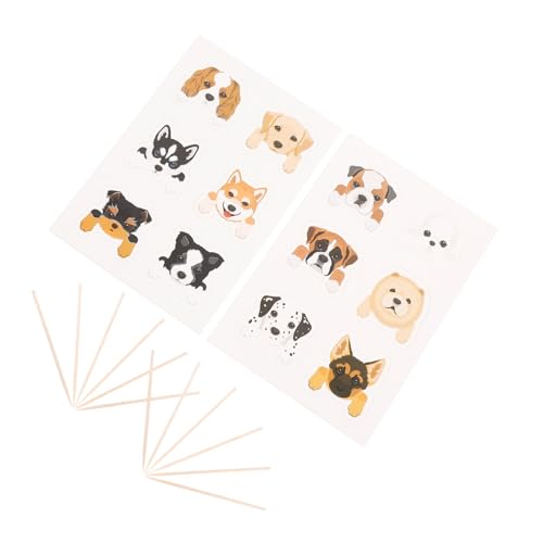 BESTonZON Hunde-geburtstagskuchen-toer-set 3 Blatt Papier Kuchenaufsätze Für Hundeadoption Event-dekoration BESTonZON Hunde-geburtstagskuchen-toer-set 3 Blatt Papier Kuchenaufsätze Für Hundeadoption Event-dekoration von BESTonZON