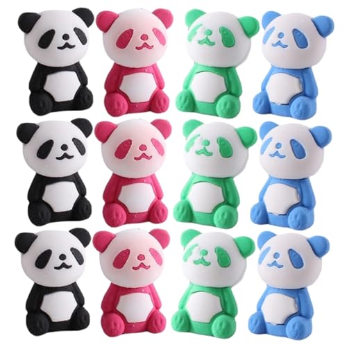 BESTonZON 36 Stück Teiliges Kleine Panda Radiergummis für Cartoonartige Tier Motiv Radiergummis Leichte Tragbare Schul und Radierer für Jungen und Mädchen BESTonZON 36 Stück Teiliges Kleine Panda Radiergummis für Cartoonartige Tier Motiv Radiergummis Leichte Tragbare Schul und Radierer für Jungen und Mädchen von BESTonZON