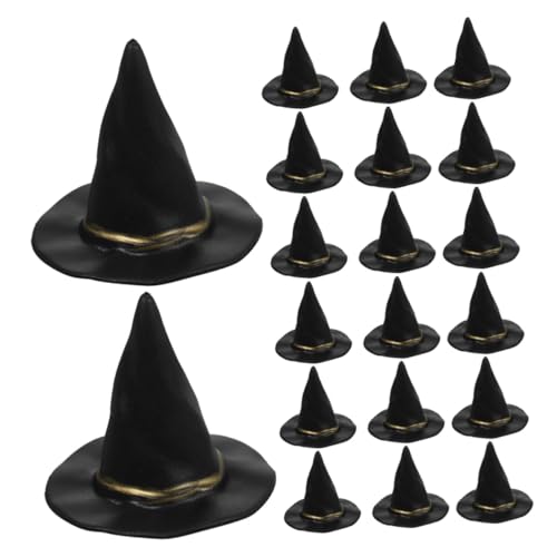 BESTonZON 36 Stück Teiliges Mini Hexenhüte Winzige DIY Hexenhüte für Halloween Bastelprojekte Puppenzubehör Wiederverwendbare Mini Partydekoration für Halloween Fest BESTonZON 36 Stück Teiliges Mini Hexenhüte Winzige DIY Hexenhüte für Halloween Bastelprojekte Puppenzubehör Wiederverwendbare Mini Partydekoration für Halloween Fest von BESTonZON