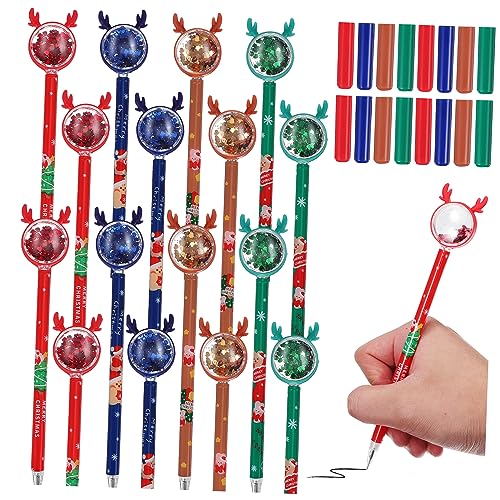 BESTonZON 36 Stück Weihnachts-Elch-Gelstift weihnachts kugelschreiber schreibutensilien weihnachts oblaten Weihnachtsbaum Signaturstifte Stifte für Notizen Gelstifte für Erwachsene Plastik BESTonZON 36 Stück Weihnachts-Elch-Gelstift weihnachts kugelschreiber schreibutensilien weihnachts oblaten Weihnachtsbaum Signaturstifte Stifte für Notizen Gelstifte für Erwachsene Plastik von BESTonZON