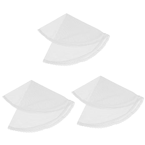 BESTonZON 3St Puppenschleier Mädchen Zubehör realistische Babypuppe Braut- Puppen Kleidung Puppen Klamotten Haarschmuckschleier für Puppe Puppenkopfschmuck Netzschleier Stoff Weiß BESTonZON 3St Puppenschleier Mädchen Zubehör realistische Babypuppe Braut- Puppen Kleidung Puppen Klamotten Haarschmuckschleier für Puppe Puppenkopfschmuck Netzschleier Stoff Weiß von BESTonZON
