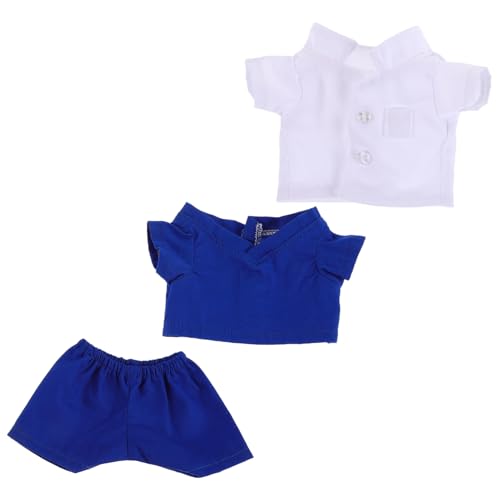 BESTonZON 3st Puppenarztuniform Promi-Kleidung Frauenhaarzubehör Tierische Kleidung Cartoon-eierbecher Plüschpuppen Baumwollpuppen Junge Puppen Einfache Puppen Bärenkleidung Tierpuppen Stoff BESTonZON 3st Puppenarztuniform Promi-Kleidung Frauenhaarzubehör Tierische Kleidung Cartoon-eierbecher Plüschpuppen Baumwollpuppen Junge Puppen Einfache Puppen Bärenkleidung Tierpuppen Stoff von BESTonZON