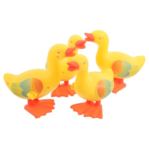 BESTonZON 4 STÜCKE Wind Up Duck Toy Springende Aufziehenten Party Mitgebsel Fördert Kreativität Motorik Outdoor für Kleinkinder und Geburtstagsfeiern BESTonZON 4 STÜCKE Wind Up Duck Toy Springende Aufziehenten Party Mitgebsel Fördert Kreativität Motorik Outdoor für Kleinkinder und Geburtstagsfeiern von BESTonZON