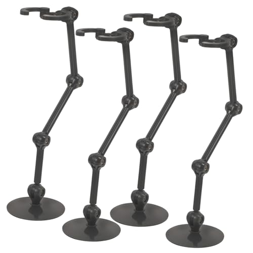 BESTonZON 4 Stück Actionfigurenständer Puppen-display-riser Puppenmodellständer Effekthalter Puppenständer Halterung Für Puppen-mini-vitrinenständer Flugfigurenständer Plastik Klein Stand BESTonZON 4 Stück Actionfigurenständer Puppen-display-riser Puppenmodellständer Effekthalter Puppenständer Halterung Für Puppen-mini-vitrinenständer Flugfigurenständer Plastik Klein Stand von BESTonZON
