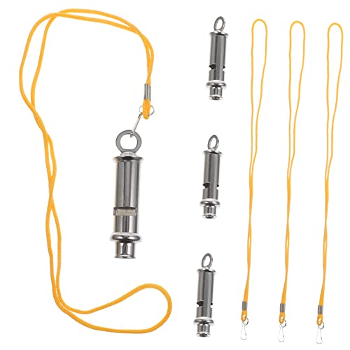 BESTonZON 4 Stück Höhenpfeife Sport Schiedsrichter Für Streichholzpfeife Lehrerpfeife Pfeife Üben Fußballpfeife Pfeife Aus Edelstahl Lautes Pfeifen Rostfreier Stahl Silber BESTonZON 4 Stück Höhenpfeife Sport Schiedsrichter Für Streichholzpfeife Lehrerpfeife Pfeife Üben Fußballpfeife Pfeife Aus Edelstahl Lautes Pfeifen Rostfreier Stahl Silber von BESTonZON