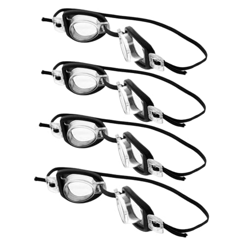 BESTonZON 4 Stück Schwimmbrillen Dekorationszubehör Brille Miniaturbrille Zum Basteln Winzige Schwimmbrillen Puppen Schwimmbrillen Brillenzubehör Puppenbrillen Kunststoff Schwarz BESTonZON 4 Stück Schwimmbrillen Dekorationszubehör Brille Miniaturbrille Zum Basteln Winzige Schwimmbrillen Puppen Schwimmbrillen Brillenzubehör Puppenbrillen Kunststoff Schwarz von BESTonZON