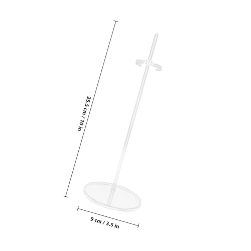 BESTonZON 4 Stück Teiliges Transparentes Doll Support Rack aus Verstellbarer Puppenständer für Display und Sammelfiguren Stabiler Kunststoffhalter für Puppen und Actionfiguren Vielseitig BESTonZON 4 Stück Teiliges Transparentes Doll Support Rack aus Verstellbarer Puppenständer für Display und Sammelfiguren Stabiler Kunststoffhalter für Puppen und Actionfiguren Vielseitig von BESTonZON