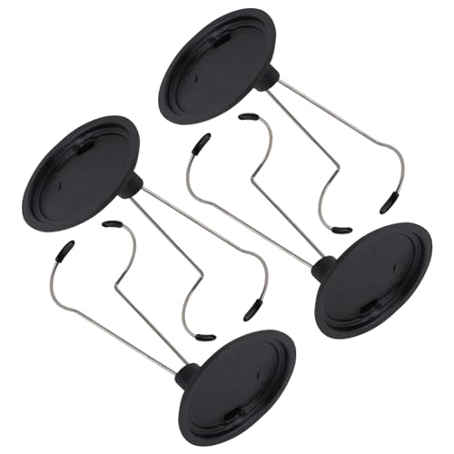 BESTonZON 4 Stück Tragbarer Puppenständer Schwarz Kreativer Stützhalter für Teddybären und Puppen für Zuhause zur Aufbewahrung und Präsentation von Spielzeugmodellen von BESTonZON