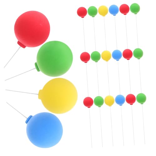 BESTonZON 40 Stück Teiliges Mini Clay Luftballon Tortendeko Cake Topper aus Stabile Party Kuchen Dekoration für Geburtstag Hochzeit und BESTonZON 40 Stück Teiliges Mini Clay Luftballon Tortendeko Cake Topper aus Stabile Party Kuchen Dekoration für Geburtstag Hochzeit und von BESTonZON