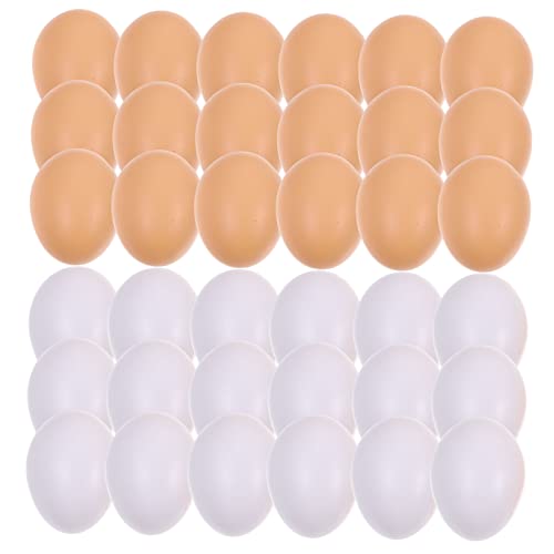 BESTonZON 40Stücke DIY Handbemalte Ostereier Künstliche Plastikeier für Kreative Ostern Sicher und Vielseitig Einsetzbar Dekoration für Zuhause und Garten BESTonZON 40Stücke DIY Handbemalte Ostereier Künstliche Plastikeier für Kreative Ostern Sicher und Vielseitig Einsetzbar Dekoration für Zuhause und Garten von BESTonZON
