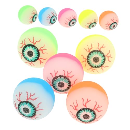 BESTonZON 40Stücke Halloween Bouncing Balls Farbige Springbälle für Halloween Partys Mitgebsel und Dekoration für Fördert Kreativität und Farberkennung BESTonZON 40Stücke Halloween Bouncing Balls Farbige Springbälle für Halloween Partys Mitgebsel und Dekoration für Fördert Kreativität und Farberkennung von BESTonZON