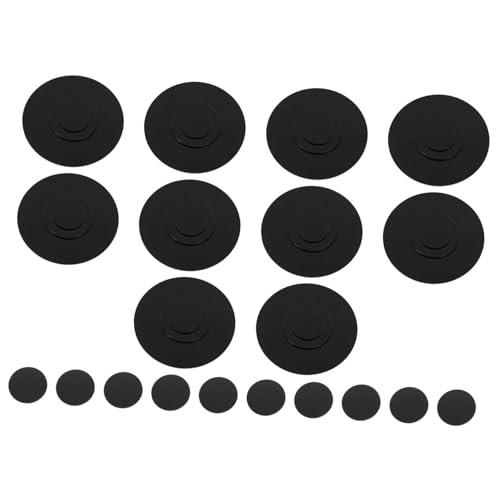 BESTonZON 40stücke Miniatur-acrylbasis Für Figuren Rund Verschiedene -Material Für Tabletop-Spiele Und Modellbau Für Kreative Projekte von BESTonZON