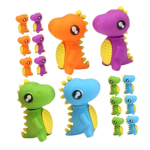 BESTonZON 48 Stück Teiliges Mini Radiergummi Dinosaurier Weiche Niedliche Cartoon Radiergummis für Lustige Schulmaterialien Praktische Tierformen für Zeichnen Schreiben und Belohnungen BESTonZON 48 Stück Teiliges Mini Radiergummi Dinosaurier Weiche Niedliche Cartoon Radiergummis für Lustige Schulmaterialien Praktische Tierformen für Zeichnen Schreiben und Belohnungen von BESTonZON