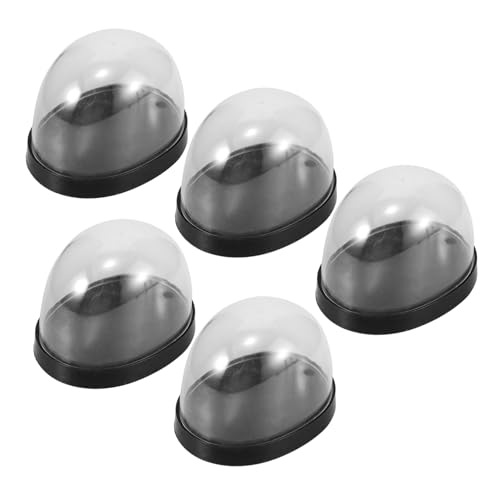 BESTonZON 5 Sätze Glasvasenabdeckung Gebäckvitrine Mini-Kuchenformen mit Deckel Makramee-Pflanzenhänger Glockenkuppel aus Kunststoff Vitrinenglocke aus Kunststoff Plastik Transparent BESTonZON 5 Sätze Glasvasenabdeckung Gebäckvitrine Mini-Kuchenformen mit Deckel Makramee-Pflanzenhänger Glockenkuppel aus Kunststoff Vitrinenglocke aus Kunststoff Plastik Transparent von BESTonZON