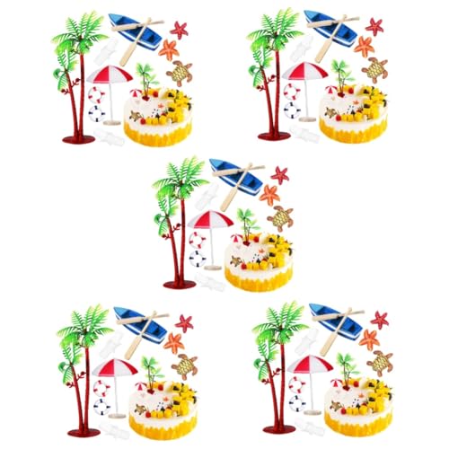 BESTonZON 5 Sätze Kuchendekorationsverzierungen Tropischer Kuchendeckel Strandaccessoires Für Minipuppen Sommerdeko Schwimmleine Kuchenverzierung Kuchendekorationsset Plastik 10 Stück * 5 BESTonZON 5 Sätze Kuchendekorationsverzierungen Tropischer Kuchendeckel Strandaccessoires Für Minipuppen Sommerdeko Schwimmleine Kuchenverzierung Kuchendekorationsset Plastik 10 Stück * 5 von BESTonZON