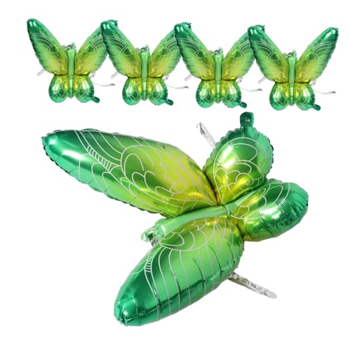BESTonZON Luftballons Mit Schmetterlingsmotiv – 5 Flügel Aus Aluminiumfolie Aufblasbare Dekorationen Für Partys Im Innenbereich Kindergeburtstage Und Veranstaltungen BESTonZON Luftballons Mit Schmetterlingsmotiv – 5 Flügel Aus Aluminiumfolie Aufblasbare Dekorationen Für Partys Im Innenbereich Kindergeburtstage Und Veranstaltungen von BESTonZON