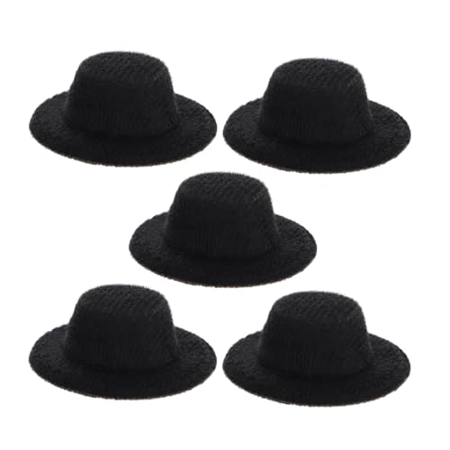 BESTonZON 5 Stück Mini Hutkappe Winzige Puppenhut Modelle Mini Formelle Hüte Puppen Kleinste Mini Zylinderhüte Aus Filz Miniatur Puppenhüte Puppen Miniaturhut Mini Puppenhüte Für BESTonZON 5 Stück Mini Hutkappe Winzige Puppenhut Modelle Mini Formelle Hüte Puppen Kleinste Mini Zylinderhüte Aus Filz Miniatur Puppenhüte Puppen Miniaturhut Mini Puppenhüte Für von BESTonZON