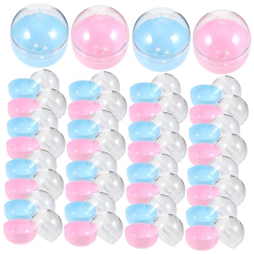 BESTonZON 50 Stück Befüllbare Plastik Kapseln Transparent Runde Spielzeugkugeln Twist Balls für Süßigkeiten Partygeschenke Basteln Hochzeit Shower Geburtstag Zufällige Farbe BESTonZON 50 Stück Befüllbare Plastik Kapseln Transparent Runde Spielzeugkugeln Twist Balls für Süßigkeiten Partygeschenke Basteln Hochzeit Shower Geburtstag Zufällige Farbe von BESTonZON