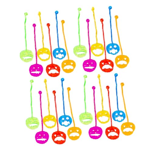 BESTonZON 50 Stück Halloween Halloween mitgebsel witzig witzige Candies Aufkleber klare Plane Halloween klebriger Kürbis Farbige klebrige Kürbisse Plastik BESTonZON 50 Stück Halloween Halloween mitgebsel witzig witzige Candies Aufkleber klare Plane Halloween klebriger Kürbis Farbige klebrige Kürbisse Plastik von BESTonZON