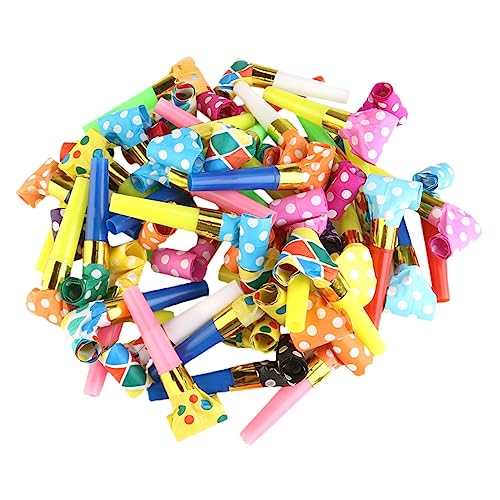 BESTonZON Cheering Whistles Für Bunte Partytröten Als Party Zubehör Und Für Feste Und Feiern Ideal Für Cheerleading Und Spiele Im Freien BESTonZON Cheering Whistles Für Bunte Partytröten Als Party Zubehör Und Für Feste Und Feiern Ideal Für Cheerleading Und Spiele Im Freien von BESTonZON