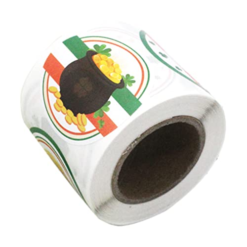 BESTonZON 500 Stück St. Patricks Day Festival Versiegelungsaufkleber 3 Blatt Hut Bier Dekorative Etiketten für Verpackungsmaterial BESTonZON 500 Stück St. Patricks Day Festival Versiegelungsaufkleber 3 Blatt Hut Bier Dekorative Etiketten für Verpackungsmaterial von BESTonZON