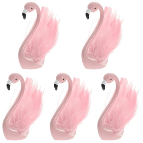 BESTonZON 5St Flamingo-Ornamente Flamingo-Kuchenaufsatz Flamingo-Kuchendekorationen Schwimmbad Figur Flamingo-Stütze Flamingo-Statue für den Desktop Flamingo-Modell Harz Rosa BESTonZON 5St Flamingo-Ornamente Flamingo-Kuchenaufsatz Flamingo-Kuchendekorationen Schwimmbad Figur Flamingo-Stütze Flamingo-Statue für den Desktop Flamingo-Modell Harz Rosa von BESTonZON