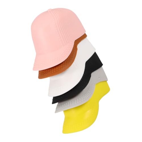 BESTonZON 6 Stück Minihüte zum Basteln Puppenhausdekoration Miniaturmütze Puppenzubehörset Niedliche Puppenhüte Leichte Miniaturhüte kreative Hutverzierung Bastelhut Mini-Hut Plastik BESTonZON 6 Stück Minihüte zum Basteln Puppenhausdekoration Miniaturmütze Puppenzubehörset Niedliche Puppenhüte Leichte Miniaturhüte kreative Hutverzierung Bastelhut Mini-Hut Plastik von BESTonZON