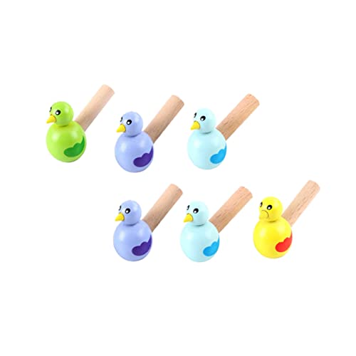 BESTonZON 6 Stück Teiliges Buntes Holz Pfeifenspielzeug mit Vogelmotiv Kindersicheres Musikinstrument Langlebig und Leicht für Kindergeburtstag und Raumdekoration Zufällige Zufällige Farbe BESTonZON 6 Stück Teiliges Buntes Holz Pfeifenspielzeug mit Vogelmotiv Kindersicheres Musikinstrument Langlebig und Leicht für Kindergeburtstag und Raumdekoration Zufällige Zufällige Farbe von BESTonZON