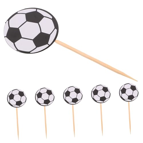 BESTonZON 60 Stück Fußball Kucheneinlage Dekoration Fußball Cupcake Topper Geburtstags Cupcake Picker Party Fußball Cupcake Picker Fußball Kuchen Picker Fußball Cupcake Topper Jungen BESTonZON 60 Stück Fußball Kucheneinlage Dekoration Fußball Cupcake Topper Geburtstags Cupcake Picker Party Fußball Cupcake Picker Fußball Kuchen Picker Fußball Cupcake Topper Jungen von BESTonZON