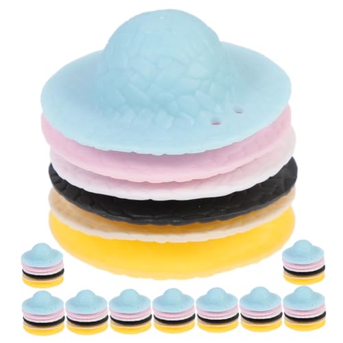 BESTonZON 60 Stück Teiliges Mini Strohhut Bunte Kleine Puppenhüte Dekorative Miniatur Hüte für DIY Basteln Puppenaccessoires Partydekoration Realistische Fake Strohhut Caps BESTonZON 60 Stück Teiliges Mini Strohhut Bunte Kleine Puppenhüte Dekorative Miniatur Hüte für DIY Basteln Puppenaccessoires Partydekoration Realistische Fake Strohhut Caps von BESTonZON