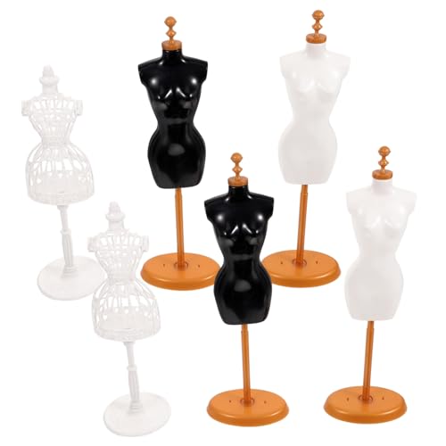 BESTonZON 6st Schneiderpuppe Kleid Wiedergeborene Babypuppen Puppenhaus Meerjungfrau Prinzessin Schaufensterpuppe Ganzkörper Zubehör Für Babypuppen Puppenständer Plastik BESTonZON 6st Schneiderpuppe Kleid Wiedergeborene Babypuppen Puppenhaus Meerjungfrau Prinzessin Schaufensterpuppe Ganzkörper Zubehör Für Babypuppen Puppenständer Plastik von BESTonZON
