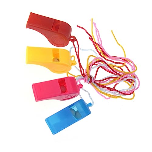 BESTonZON 72 Stück Teiliges Bunte Abs Trillerpfeifen für Laute Signalpfeifen mit Schlüsselanhänger und Lanyard Wasserresistent für Camping Wandern Outdoor Sport und Notfälle BESTonZON 72 Stück Teiliges Bunte Abs Trillerpfeifen für Laute Signalpfeifen mit Schlüsselanhänger und Lanyard Wasserresistent für Camping Wandern Outdoor Sport und Notfälle von BESTonZON