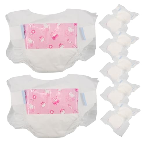 BESTonZON 7st Babywindel Zubehör Für Wiedergeborene Babypuppen Kleidung Für Wiedergeborene Puppen Wiedergeborene Babypuppenwindeln Zubehör Für Wiedergeborene Babys Puppe Kostüm Papier BESTonZON 7st Babywindel Zubehör Für Wiedergeborene Babypuppen Kleidung Für Wiedergeborene Puppen Wiedergeborene Babypuppenwindeln Zubehör Für Wiedergeborene Babys Puppe Kostüm Papier von BESTonZON