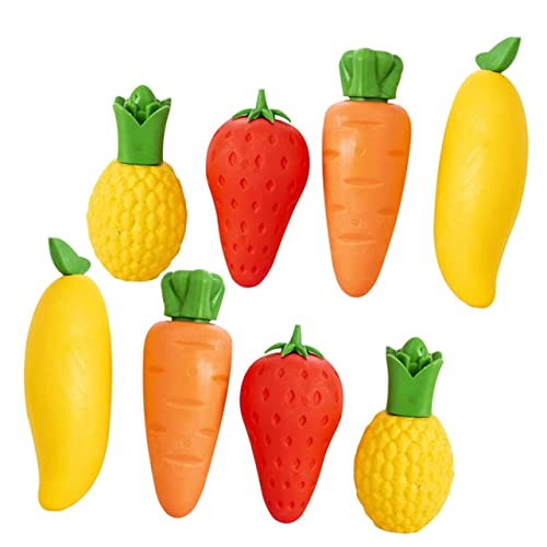 BESTonZON 8 Stück Teiliges Niedliche Obst Radiergummis Kreative Radierer für Langlebige Schreibwaren für Schule und Büro Sichere und Farbenfrohe Designs für Zeichnungen und BESTonZON 8 Stück Teiliges Niedliche Obst Radiergummis Kreative Radierer für Langlebige Schreibwaren für Schule und Büro Sichere und Farbenfrohe Designs für Zeichnungen und von BESTonZON