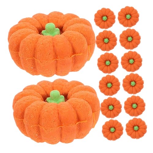 BESTonZON 80 Stück Teiliges Kürbis Radiergummi Mini Radierer für Herbst Halloween Partygeschenke Klassenzimmer Lehrer Belohnung Schulbedarf Orange BESTonZON 80 Stück Teiliges Kürbis Radiergummi Mini Radierer für Herbst Halloween Partygeschenke Klassenzimmer Lehrer Belohnung Schulbedarf Orange von BESTonZON