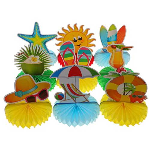 BESTonZON 9st Sommerliche Wabenornamente Girlande Hula Partydekorationen Wohnkultur Schwimmbad Heimdekoration Geburtstagsdekorationen Dekorationen Für Zuhause Festival -Requisite Papier BESTonZON 9st Sommerliche Wabenornamente Girlande Hula Partydekorationen Wohnkultur Schwimmbad Heimdekoration Geburtstagsdekorationen Dekorationen Für Zuhause Festival -Requisite Papier von BESTonZON