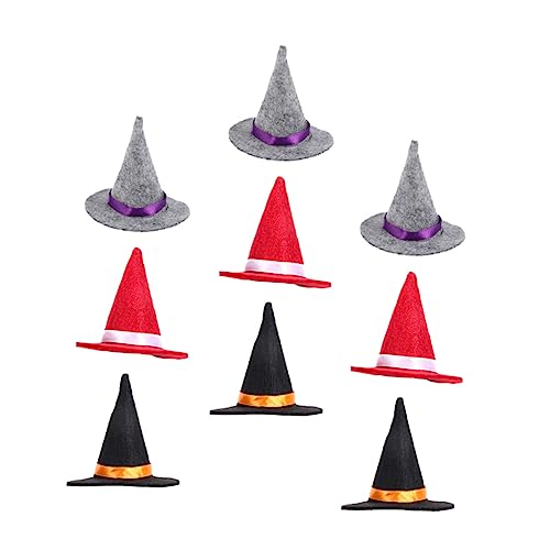 BESTonZON 9st Weinflasche Hexen Hut Mini-hexenhüte Bar Zubehör Becher Mit Deckel Kessel Tassen Halloween-Mini-hexenhut Bar Löffel Versiegelung Vampir Cocktail Stroh Stoff BESTonZON 9st Weinflasche Hexen Hut Mini-hexenhüte Bar Zubehör Becher Mit Deckel Kessel Tassen Halloween-Mini-hexenhut Bar Löffel Versiegelung Vampir Cocktail Stroh Stoff von BESTonZON