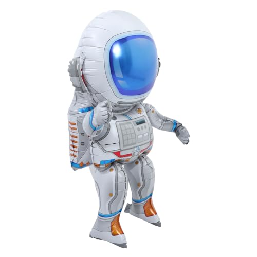 BESTonZON Astronaut Folienballon Gold Langlebige Pa Leichte Geburtstag Party Dekoration Weltraum Thema für Jungen Heliumgeeignet Große Auffällige Luftballons BESTonZON Astronaut Folienballon Gold Langlebige Pa Leichte Geburtstag Party Dekoration Weltraum Thema für Jungen Heliumgeeignet Große Auffällige Luftballons von BESTonZON