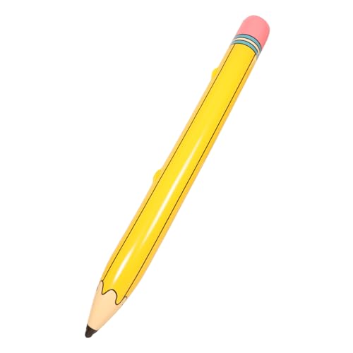 BESTonZON Aufblasbarer PVC Bleistift Großes Aufblasbares Schulzimmer Deko Objekt Leicht Tragbar Sicher für Partys und Klassenzimmergestaltung von BESTonZON