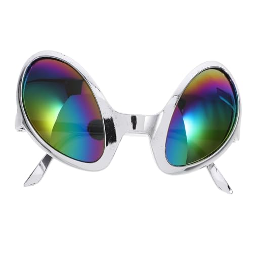 BESTonZON Alien Brille Cosplay Prop Lustige Alien Sonnenbrille Für Party Halloween Kostüme Zubehör von BESTonZON
