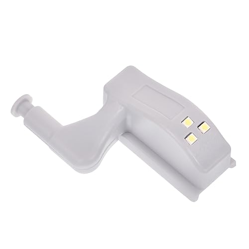 BESTonZON Automatische Raumlicht Led-sensor-schrankleuchte Schublade Licht Tür Aktiviertes Licht Scharnier-led-licht Für Schranktüren Kleiderschrank Licht Kabinett Licht Scharnier Licht Stk von BESTonZON